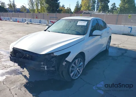 2014 Infiniti Q50 Premium from USA, damaged, VIN JN1BV7AP1EM681982